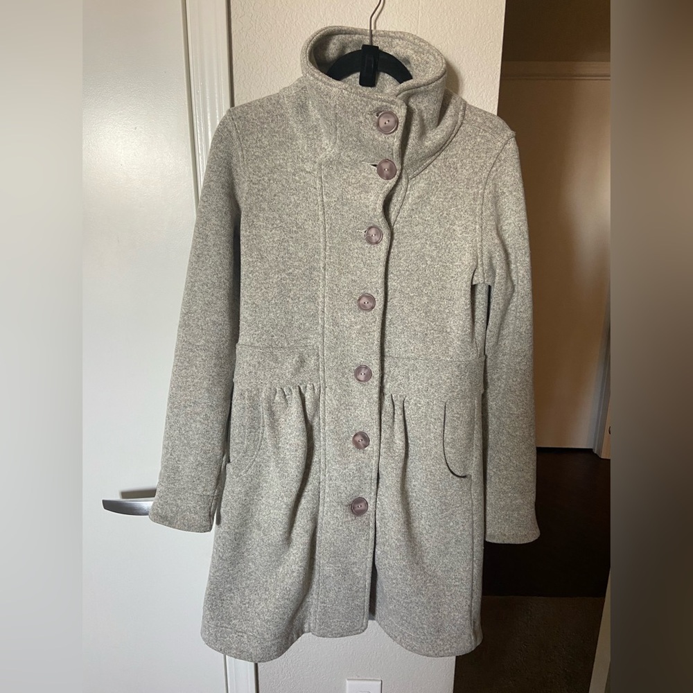 Patagonia Sweater Long Pea Coat